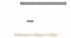 Desktop Screenshot of dustyscellar.com